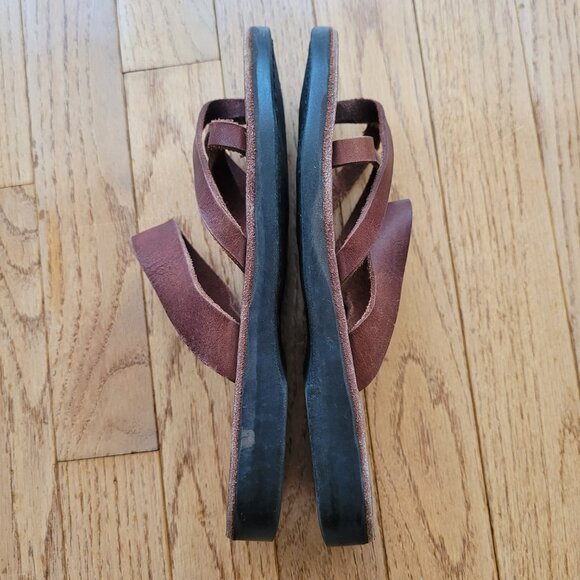 HANDMADE Camel Leather Sandals from Jerusalem Sz 7.5/38 - Picture 6 of 8